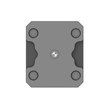 96mm Riser Base (Steel) For 5 Axis Vices (Mounting: 96mm Location Pitch) - T96-150130-R