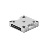 96mm Low Profile Base (Steel) For 5 Axis Vices (Mounting: 4 x M10 at 90° on 126mm PCD) - T96-150150-126