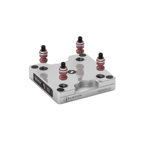 96mm Low Profile Base (Steel) For 5 Axis Vices (Mounting: 4 x M10 at 90° on 126mm PCD) - T96-150150-126