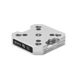 96mm Low Profile Base (Steel) For 5 Axis Vices (Mounting: 4 x M10 at 90° on 66mm PCD, 2 x M12 at 180° on 120mm PCD) - T96-150150-66