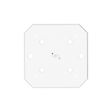 96mm Low Profile Base (Steel) For 5 Axis Vices (Mounting: 4 x M10 at 90° on 66mm PCD, 2 x M12 at 180° on 120mm PCD) - T96-150150-66