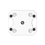 96mm Low Profile Base (Steel) For 5 Axis Vices (Mounting: 4 x M10 at 60° on 159mm PCD) - T96-168150