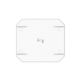 96mm Low Profile Base (Steel) For 5 Axis Vices (Mounting: 4 x M10 at 60° on 159mm PCD) - T96-168150