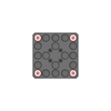 96mm 90° Adapter Base (Steel + Aluminium) For 5 Axis Vices (Mounting: 96mm Location Pitch) - T96-90DEG