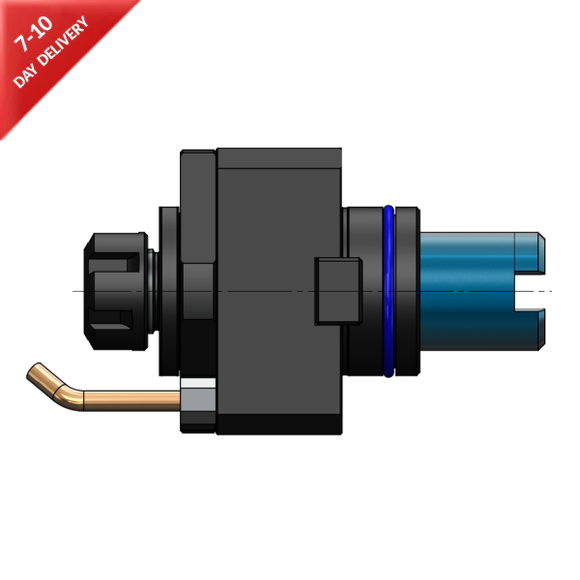 VDI 50 Axial Driven Tooling ER20 Collet Chuck to Suit Takisawa TC 250 Coupling - 75mm Gauge - Eroglu