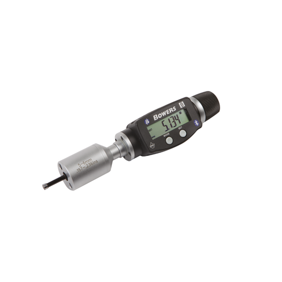 5-6mm XT3 Digital Bore Gauge with Bluetooth - Bowers Group - Precision Engineering Tools EW Equipment Bowers Group,