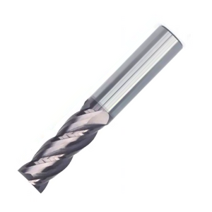 thumbnail image 2 of Kyocera SGS Z-Carb 36853 1/4" Solid Carbide End Mill – 4 Flute, Corner Radius, T-Namite-X – Made In USA 2 of 2