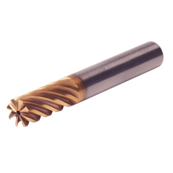 16mm x 4.0r Harvi™ 8 Flute Through Coolant Radiused End Mill - Kennametal High Performance