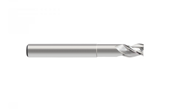 12mm High Performance Extended Neck End Mill For Aluminium 3 Flute Europa Tool Range Mastermill AL-HCP - 153345 - Precision Engineering Tools EW Equipment Europa Tool,