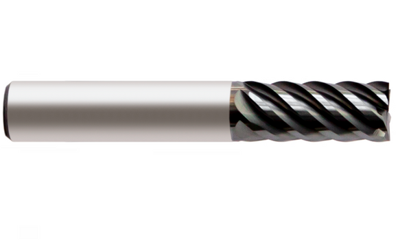 8mm - Standard Length High Performance End Mill 6 Flute - Europa Tool MasterMill 1743290800 - Precision Engineering Tools EW Equipment Europa Tool,
