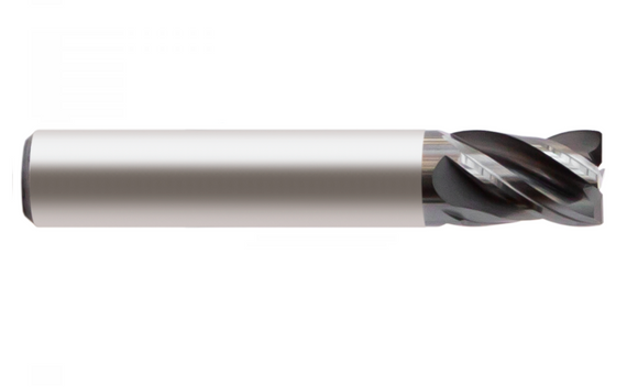 6.0mm x 6mm Short Length High Performance End Mill 4 Flute Short Length - Europa Tool MasterMill 176323 - Precision Engineering Tools EW Equipment