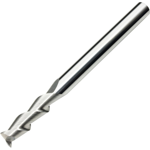 2 Flute Carbide Long Length Slot Drill For Aluminium / Plastics (100mm OAL) - 12mm - Precision Engineering Tools EW Equipment EW Equipment,