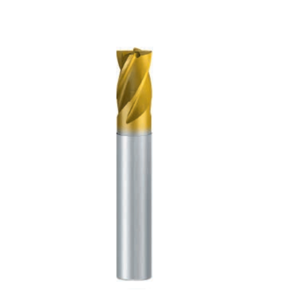 3mm - 4 Flute Emuge Franken TiNox Cut End Mill For Stainless - 2566T.003 - Precision Engineering Tools EW Equipment