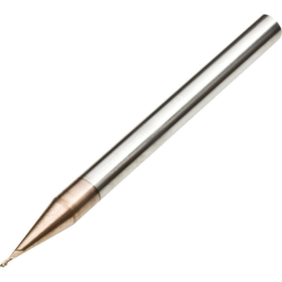 Micro Carbide 2 Flute Square End Mill-  ALTiN Coated - 0.7mm - Precision Engineering Tools EW Equipment EW Equipment,