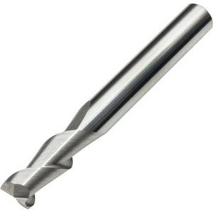 2 Flute Carbide Slot Drill For Aluminium / Plastics - Standard Length 12mm - Precision Engineering Tools EW Equipment EW Equipment,