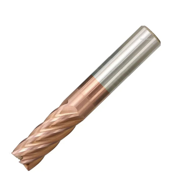 8mm - Carbide End Mill 6 Flute HRC55 TiSiN Coated Finishing End Mill