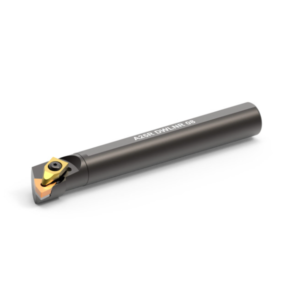 A20R DWLNL 06 95° Steel Boring Bar With Through Coolant For WNMG Inserts - Omega - Precision Engineering Tools EW Equipment
