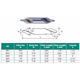 BS5 HSS Centre Drill - Precision Engineering Tools EW Equipment Europa Tool,