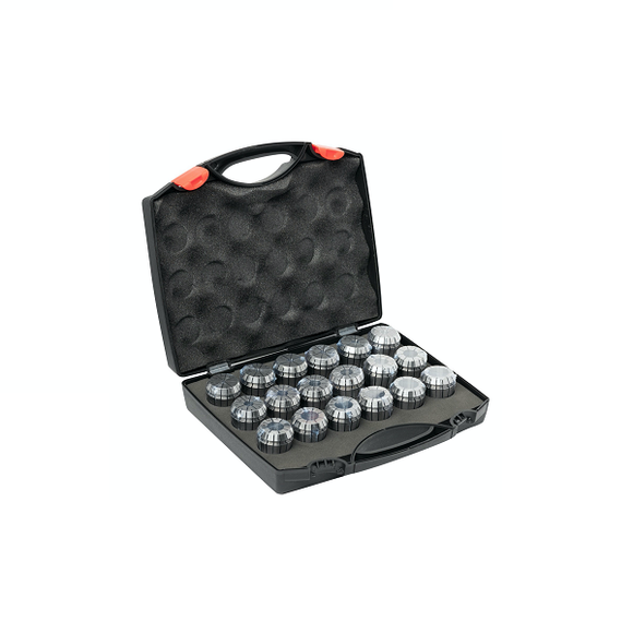 ER32 Standard Collet Set - 3-20mm (18 Pieces) - Precision Engineering Tools EW Equipment