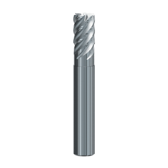 12mm 6 Flute Cut & Form Expert Carbide Stub End Mill Uncoated for Finishing Aluminium - Emuge Franken - Precision Engineering Tools EW Equipment Emuge,