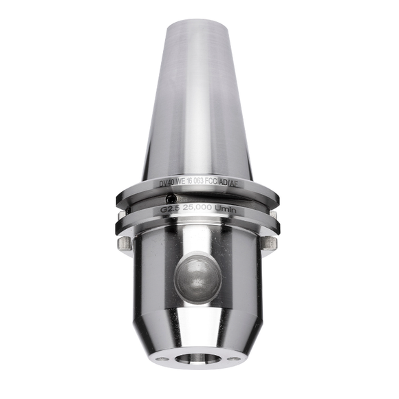 DV40 16mm End Mill Holder With Coolant Channels - 63mm Gauge - Precision Engineering Tools EW Equipment