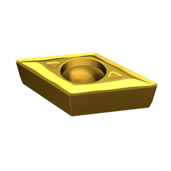 DCMT 070204-BF ET801 Carbide Turning Inserts (For General Purpose) - Europa Tool Edge Tech (10 Pck) - Precision Engineering Tools EW Equipment