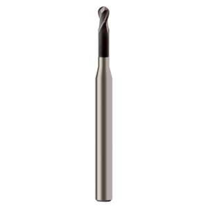3.0mm x 25.0mm Reach - 2 Flute Miniature Ball Nose Ext Neck Slot Drill - Europa Tool Graphex - Precision Engineering Tools EW Equipment