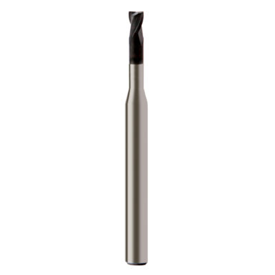 0.4mm 2 Flute Mini Corner Radius Ext Neck Slot Drill - Europa Tool Graphex - Precision Engineering Tools EW Equipment