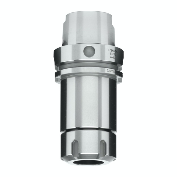 HSK63A ER32 Collet Chuck - 200mm Gauge - Precision Engineering Tools EW Equipment Omega Products,