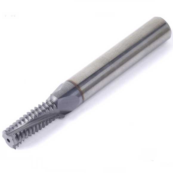 M4x0.7-1.5xDo - 0.7mm Pitch Metric Helical Flute Internal Carbide Thread Mill with Axial Coolant - (Helicool Series - Vardex) - Precision Engineering Tools EW Equipment