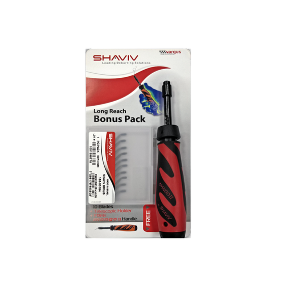 Vargus MANGO II BONUS PACK 10 B10S (COBALT)+HOLDER+HANDLE - Precision Engineering Tools EW Equipment