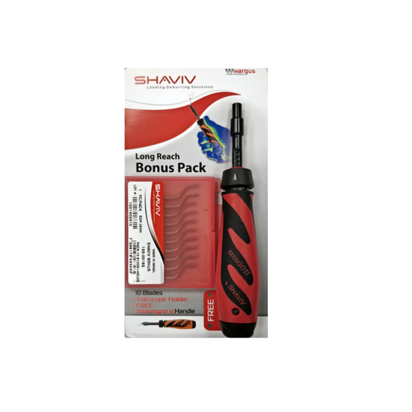 Vargus MANGO II BONUS PACK 10 E100S (COBALT)+HOLDER+HANDL - Precision Engineering Tools EW Equipment