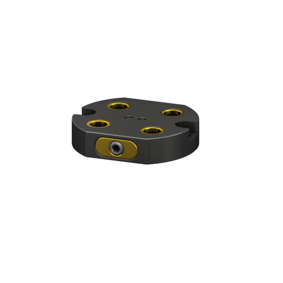 RL52 Quick Change Riser Plate (Aluminium Round)  - 5th Axis - Precision Engineering Tools EW Equipment 5th Axis,