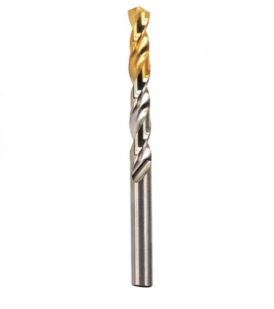 3.7mm HSS-E Goldex TiN Coated Cobalt Jobber Drill 8105050370 (Pack of 10) - Precision Engineering Tools EW Equipment Europa Tool,