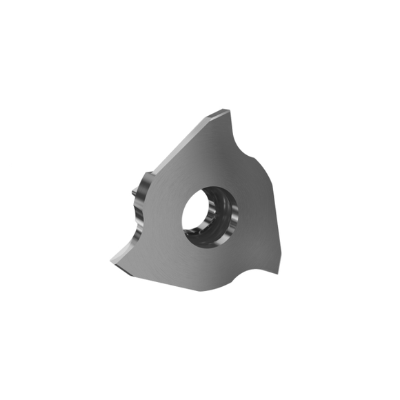 2.0mm Groovical Inserts Square Groove Right Hand - 5.0mm Max Depth 26mm Insert Size - VTX Grade - Precision Engineering Tools EW Equipment