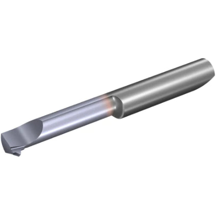 Vargus Microscope Threading Insert Partial Profile 60° - M407TH0.25P60L02RVTX - 0.25mm Pitch - 0.73mm Min Bore Dia (4mm Shank) - Precision Engineering Tools EW Equipment
