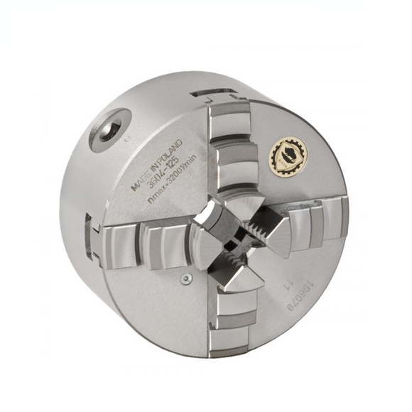 4-Jaw 630mm Self Centring Scroll Chuck - Bison 3604-630 - Precision Engineering Tools EW Equipment