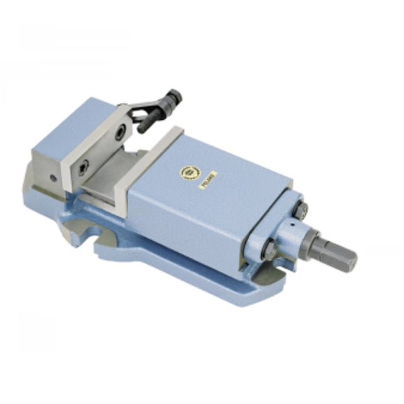 6910 Bison Machine Vice - 105mm Width Machine Vise With Prismatic Guidance Of Moveable Jaw - Precision Engineering Tools EW Equipment