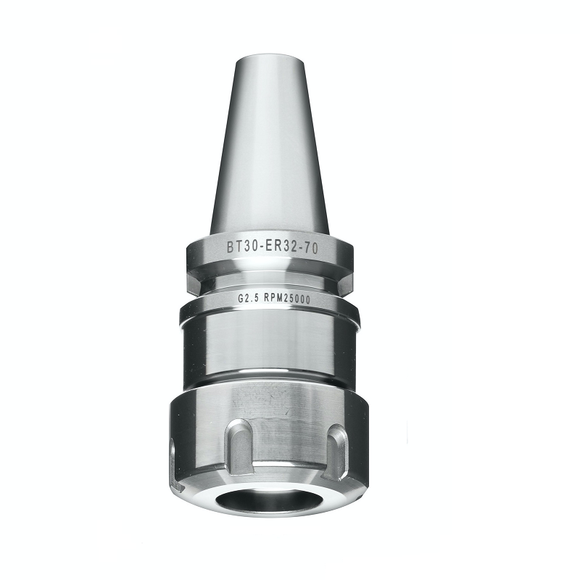 BT30 ER25 Collet Chuck - 70mm Gauge - Precision Engineering Tools EW Equipment Omega Products,