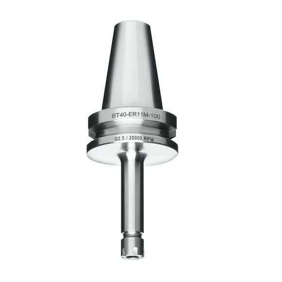 BT40 ER16 Mini Collet Chuck - 200mm Gauge - Precision Engineering Tools EW Equipment Omega Products,