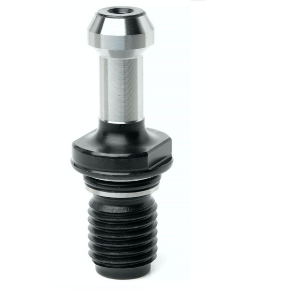 BT30 60° Pull Stud - Through Coolant with O-Ring - Precision Engineering Tools EW Equipment Omega Products,