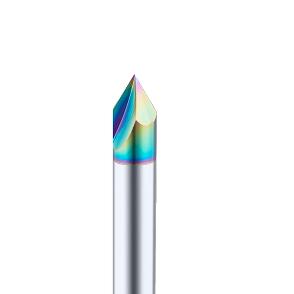 3mm DLC Coated Carbide Chamfer Tool 90° For Aluminium - Precision Engineering Tools EW Equipment EW Equipment,