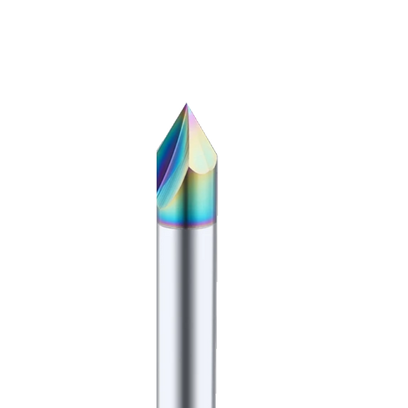12mm DLC Coated Carbide Chamfer Tool 90° For Aluminium - Precision Engineering Tools EW Equipment EW Equipment,