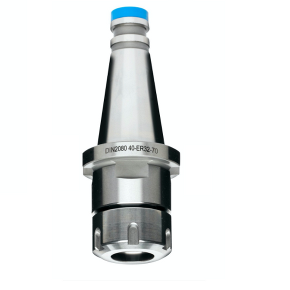 Din 2080 ISO 40 ER40 Collet Chuck - 80mm Gauge - Precision Engineering Tools EW Equipment Omega Products,