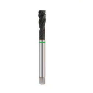 M4 x 0.5 Metric Fine Spiral Flute Machine Tap for Stainless 'Green' - Precision Engineering Tools EW Equipment