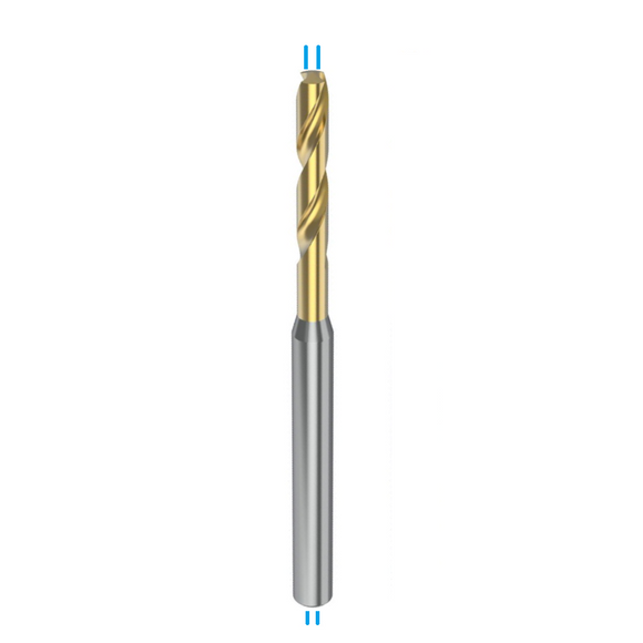 2.578mm Kennametal Go Drill B052A 5xD Through Coolant Solid Carbide - Precision Engineering Tools EW Equipment