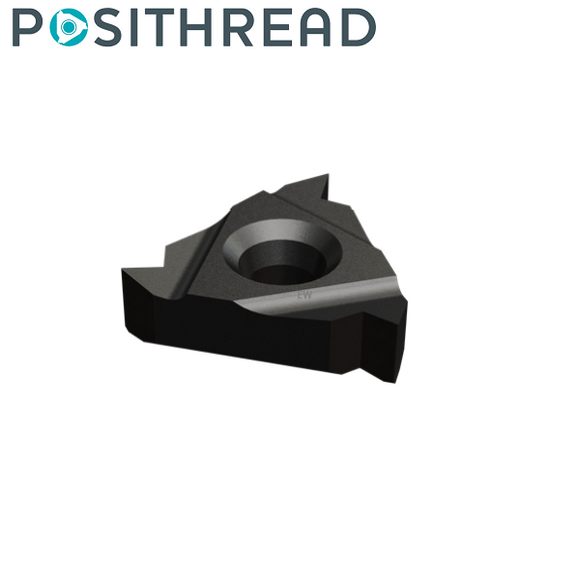 16ER 40W PTX - Whitworth 55° External Right Hand Threading Insert - Posithread - Precision Engineering Tools EW Equipment
