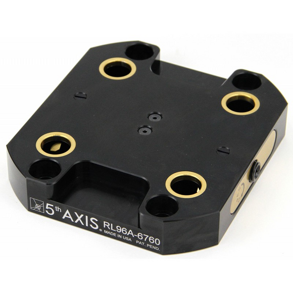 RL96 Quick Change Base Plate With 100mm Bolt Spacing Aluminium - 5th Axis - Precision Engineering Tools EW Equipment 5th Axis,