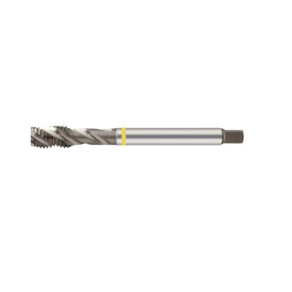 Europa Tool Spiral Flute Tap - 3/8-19 BSP (BSPF), HSS-E, Yellow Ring - TB02160240